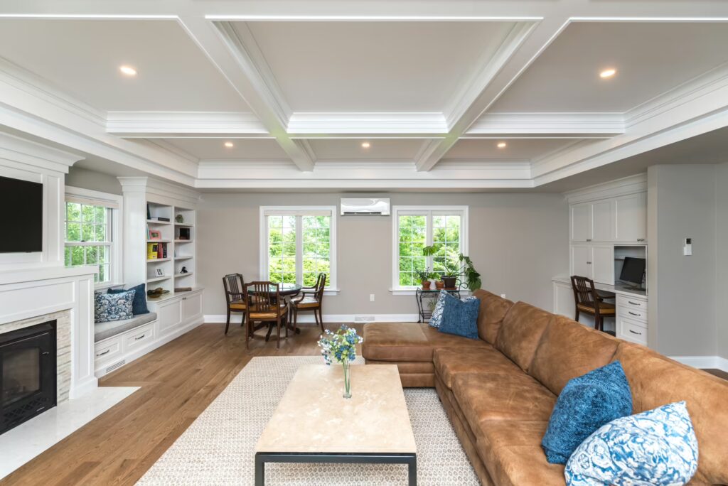 Renovated living room